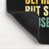 Funny Accounting Retro Fully Depreciated But Still Mousepad (Ecke)