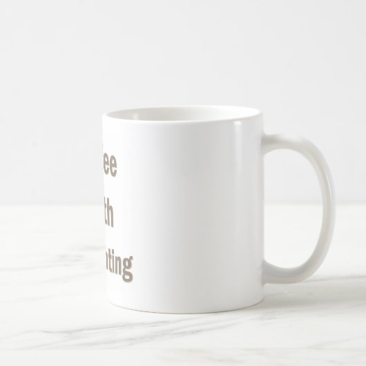 Funny Accounting Sprichwort Kaffeetasse (Rechts)