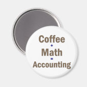 Funny Accounting Sprichwort Magnet (Vorderseite/Rückseite)