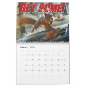 Funny Action Eichhörnchen Kalender 2025 "Get some" (Feb 2026)