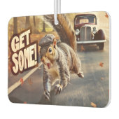 Funny Action Squirrel Air Freshener "Get some" Autolufterfrischer (Links)