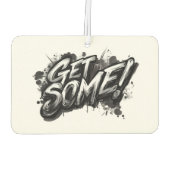 Funny Action Squirrel Air Freshener "Get some" Autolufterfrischer (Rückseite)
