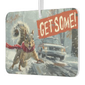Funny Action Squirrel Air Freshener "Get some" Autolufterfrischer (Links)