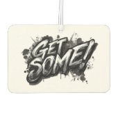 Funny Action Squirrel Air Freshener "Get some" Autolufterfrischer (Rückseite)