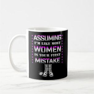 Funny Active Weibchen Militärische Wiedermüde Vete Kaffeetasse