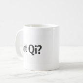 Funny Acupuncture Mug & Energy Flow GiftGot Qi Kaffeetasse (Vorderseite Links)
