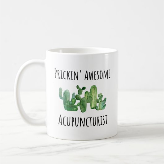 Funny Acupuncturist Geschenk Idee Kaffeetasse (Links)