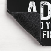 Funny Adam If At First You Don't Succeed Try Doing Mousepad (Ecke)