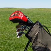 Funny ADD IHR GESICHT Pun Champion Monkey Chimp Golf Headcover (In SItu)