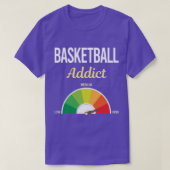 Funny Addict Basketball T-Shirt (Design vorne)