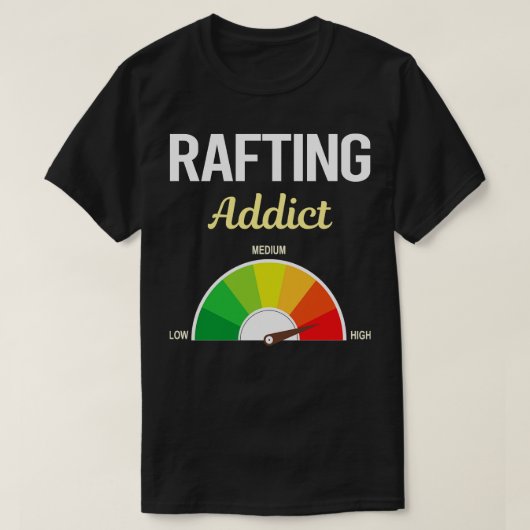 Funny Addict Rafting T-Shirt (Design vorne)