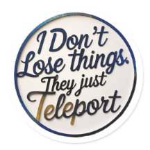 Funny ADHD Aufkleber - Für die Neurodivergent Mind