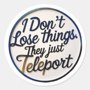 Funny ADHD Aufkleber - Für die Neurodivergent Mind