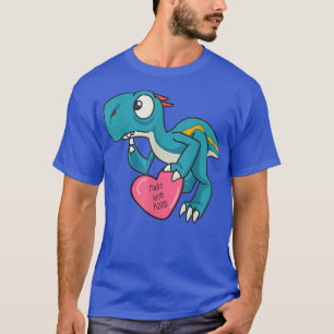 Funny ADHD Blue Dinosaurier715 T-Shirt
