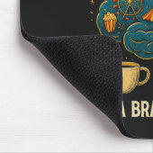 Funny ADHD Brain Carnival Mouse Pad Mousepad (Ecke)