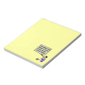 Funny ADHD Notizblock (Rotiert)