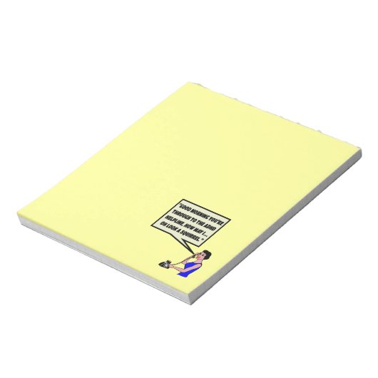 Funny ADHD Notizblock (Rotiert)