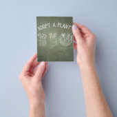 Funny Adopt A Plant Natural Flyer (Gruppe)