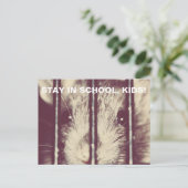 Funny Adorable Rat im Gefängnis Postkarte (Stehend Vorderseite)