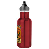 Funny ADR Trucker water bottle | Explosive Temper Edelstahlflasche (Rechts)