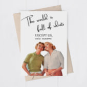 Funny Adult Beste Freunde Sarcastic Grußkarte Dankeskarte