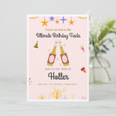 Funny Adult Birthday Card für Friend Birthday Card Einladung (Stehend Vorderseite)