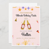 Funny Adult Birthday Card für Friend Birthday Card Einladung (Vorne/Hinten)