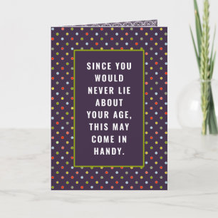 Funny Adult Birthday Card Karte