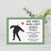 Funny Adult Birthday Einladung (Stehend Vorderseite)