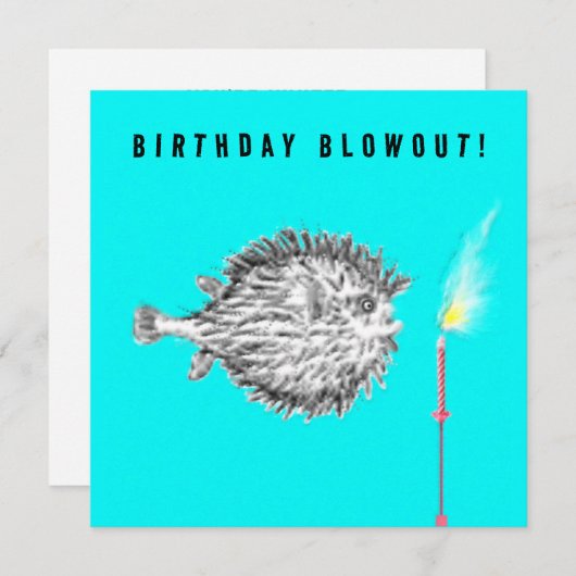 Funny Adult Birthday Einladung (Vorne/Hinten)