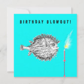Funny Adult Birthday Einladung (Vorderseite)