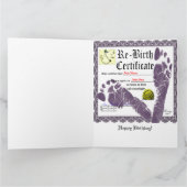 Funny Adult Birthday Karte (Innenseite)