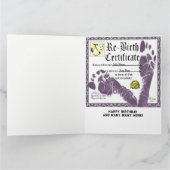 Funny Adult Birthday Karte (Innenseite)