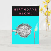 Funny Adult Birthday Karte (Gelbe Blume)