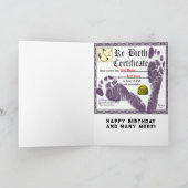 Funny Adult Birthday Karte (Innenseite)