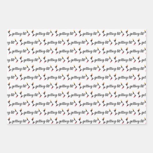 Funny Adult Christmas Geschenkpapier Set (Vorderseite 2)