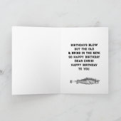 Funny Adult Geburtskarte Karte (Innenseite)