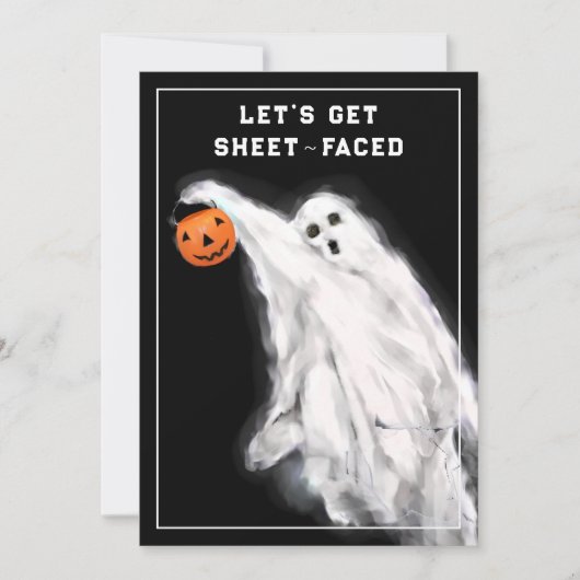 Funny Adult Halloween Card (Vorderseite)