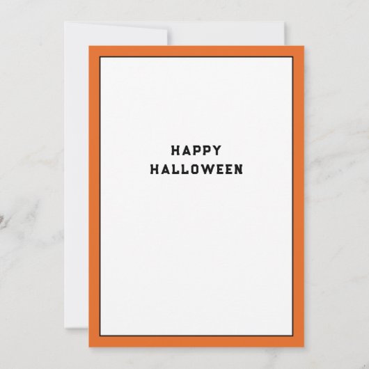 Funny Adult Halloween Card (Rückseite)