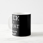 Funny Adult Halloween- Inappropriate Halloween Shi Kaffeetasse (Vorderseite Links)