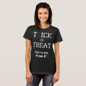 Funny Adult Halloween- Inappropriate Halloween Shi T-Shirt (Vorne ganz)
