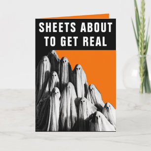 Funny Adult Halloween Karte