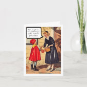 Funny Adult Halloween Mama Sarcastic Grußkarte Dankeskarte (Vorderseite)