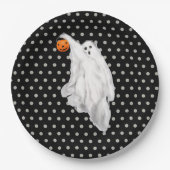 Funny Adult Halloween Unglaublich witzig Ghost Par Pappteller (Vorderseite)