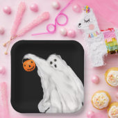 Funny Adult Halloween Unglaublich witzig Ghost Par Pappteller (Party)