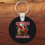 Funny Adult Humor Experienced Handler Inappropriat Schlüsselanhänger (Vorderseite)