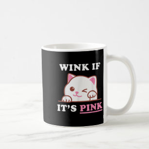 Funny Adult Humor Niedlich Cat Cool Pink Shocker D Kaffeetasse