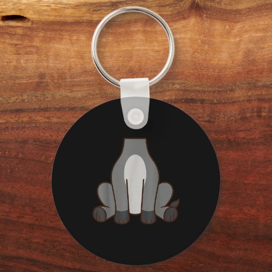 Funny Adult Kids Men Women Costume Schlüsselanhänger (Vorderseite)