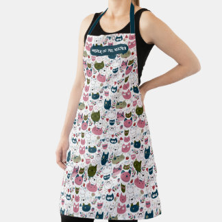 Funny Adult Kitchen Apron Master of the Kitchen  Schürze