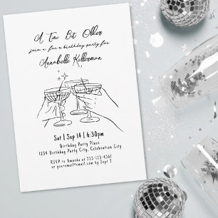Funny Adult Martini Geburtstagsparty Einladung